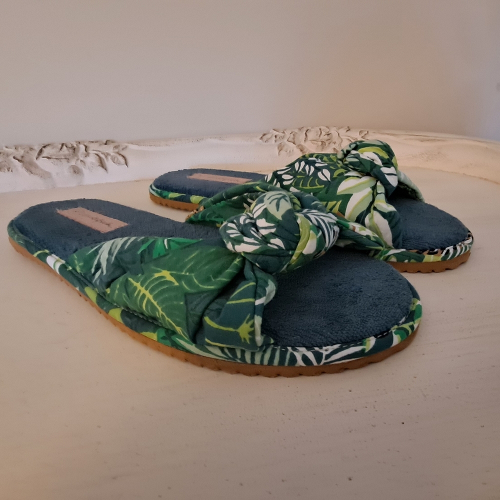 PRINTFRESH Slippers, Women's size 8